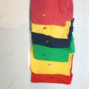 Mens large Polo Short sleeve tee shirts